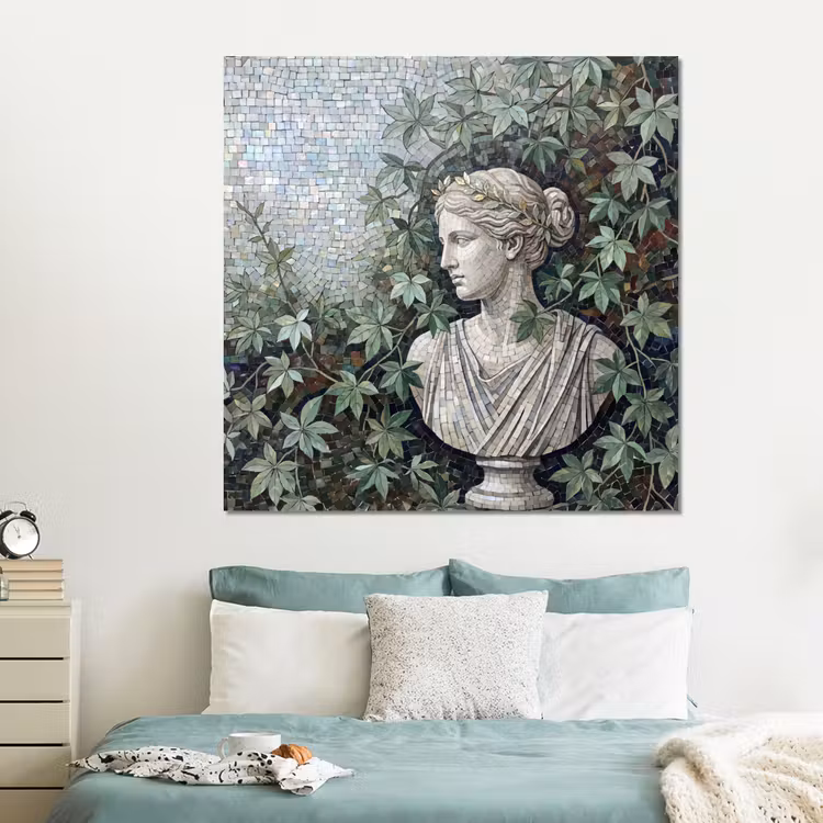 Forex - Vrouw - Klassiek - Mozaiëk - Natuur - Groen — 2