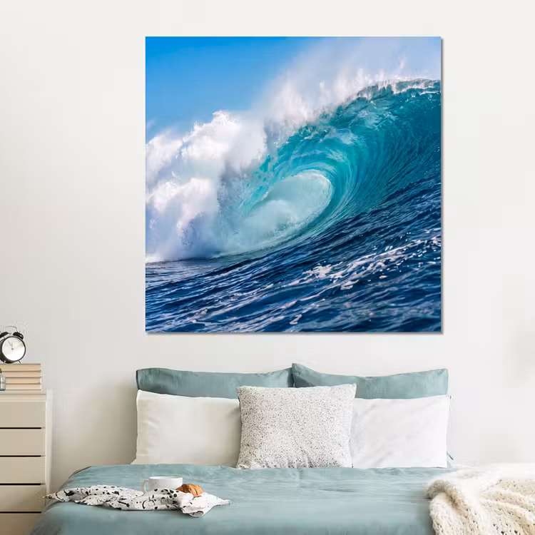 Forex - Golf - Oceaan - Water - Dynamisch - Blauw — 2