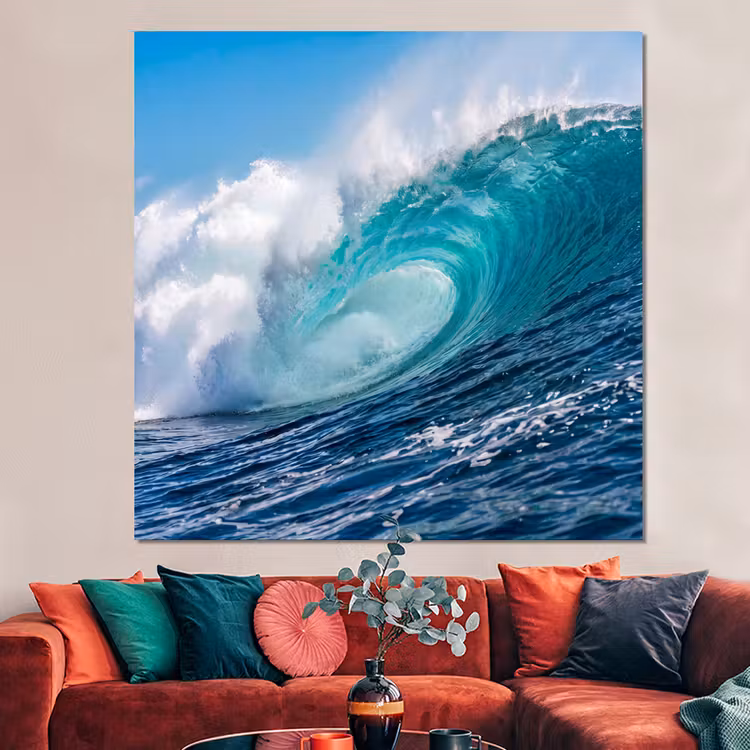 Forex - Golf - Oceaan - Water - Dynamisch - Blauw — 3