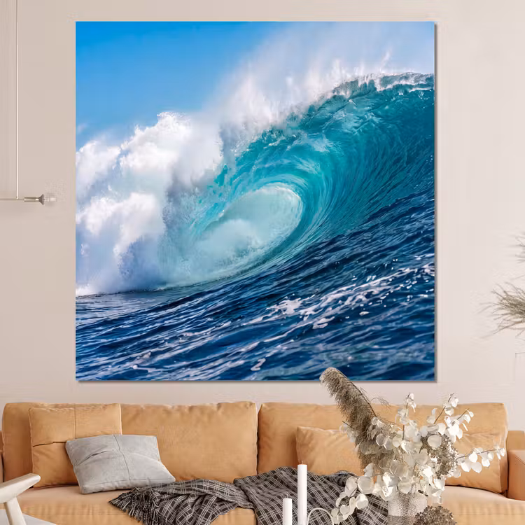Forex - Golf - Oceaan - Water - Dynamisch - Blauw — 4