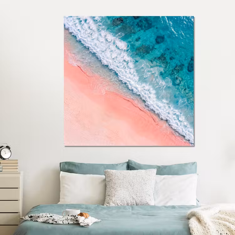 Forex - Strand - Oceaan - Golven - Roze Zand - Natuur — 2