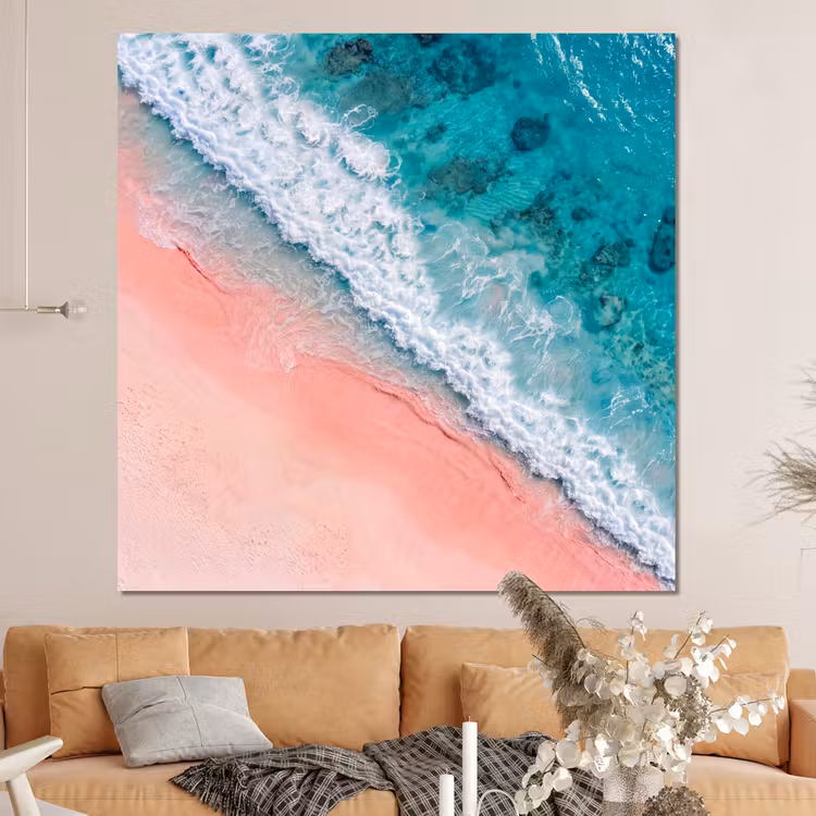Forex - Strand - Oceaan - Golven - Roze Zand - Natuur — 4