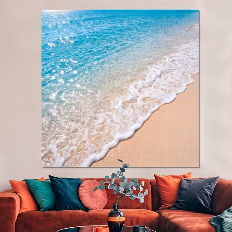 Forex - Strand - Water - Natuur - Blauw - Beige — 3