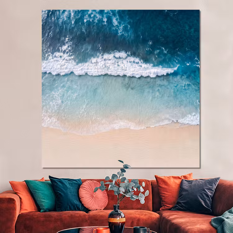 Forex - Strand - Zee - Golven - Natuur - Blauw — 3