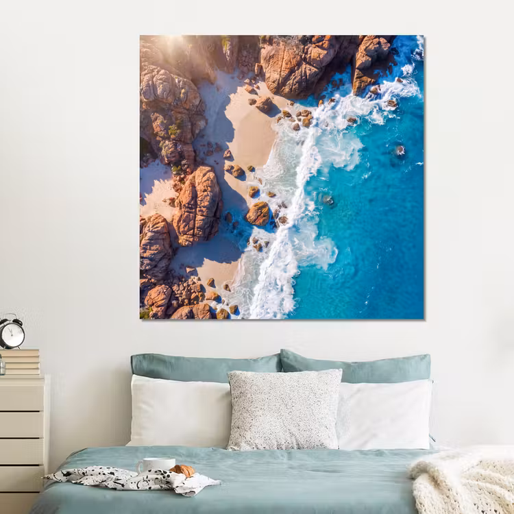 Forex - Strand - Zee - Rotsen - Natuur - Blauw — 2