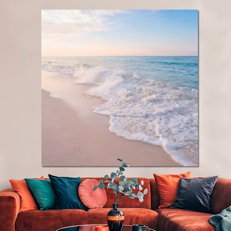 Forex - Zee - Golven - Strand - Natuur - Wit — 3