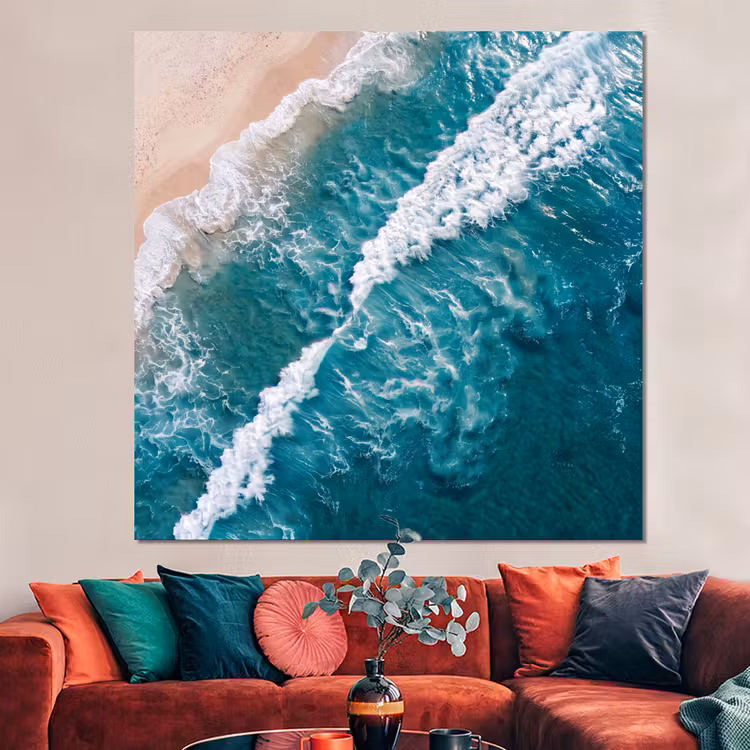 Forex - Zee - Strand - Golven - Natuur - Blauw — 3