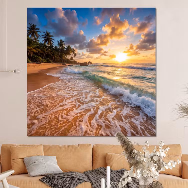 Forex - Strand - Zonsondergang - Golven - Natuur - Goud — 4