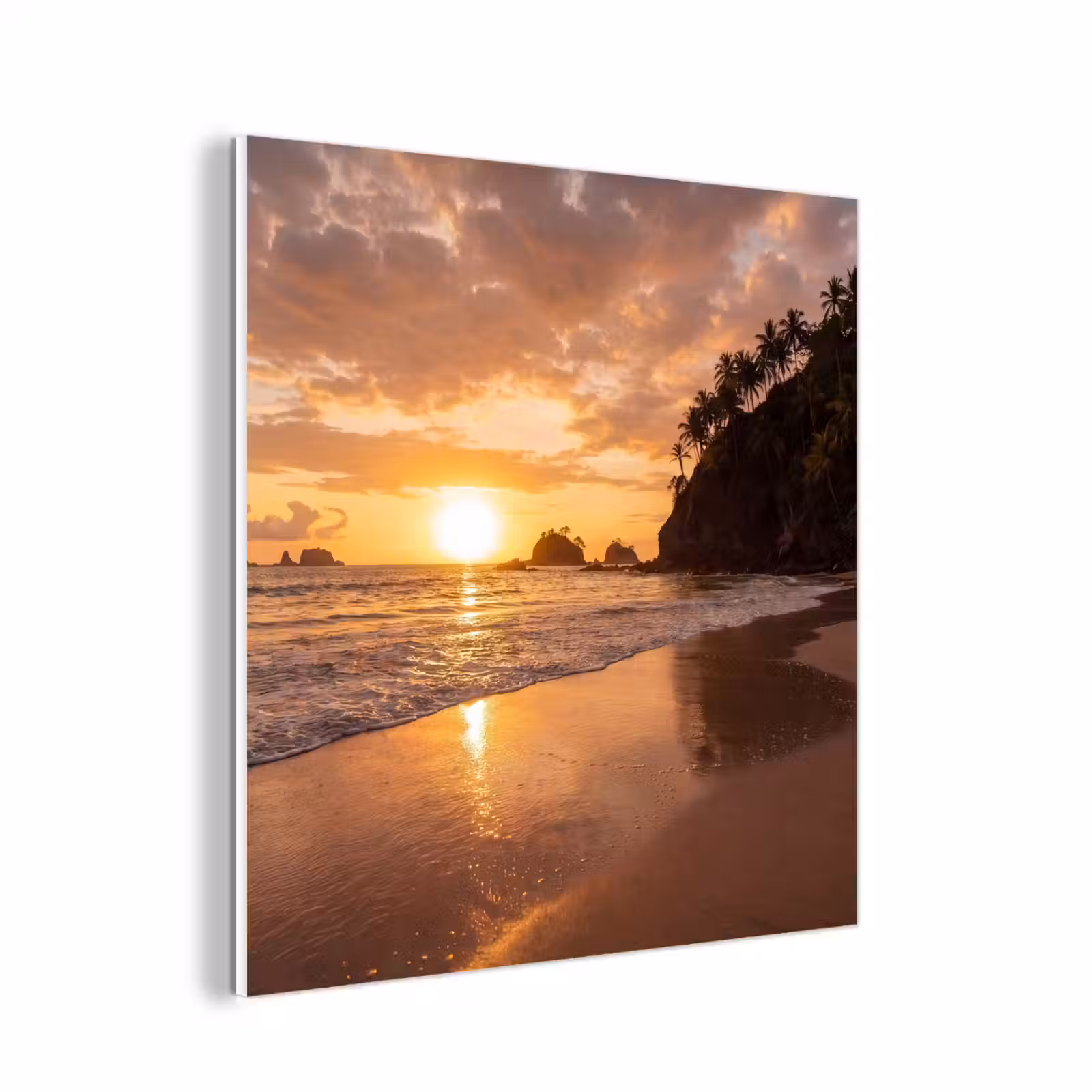 Forex - Strand - Zonsondergang - Natuur - Tropisch - Oranje — 1