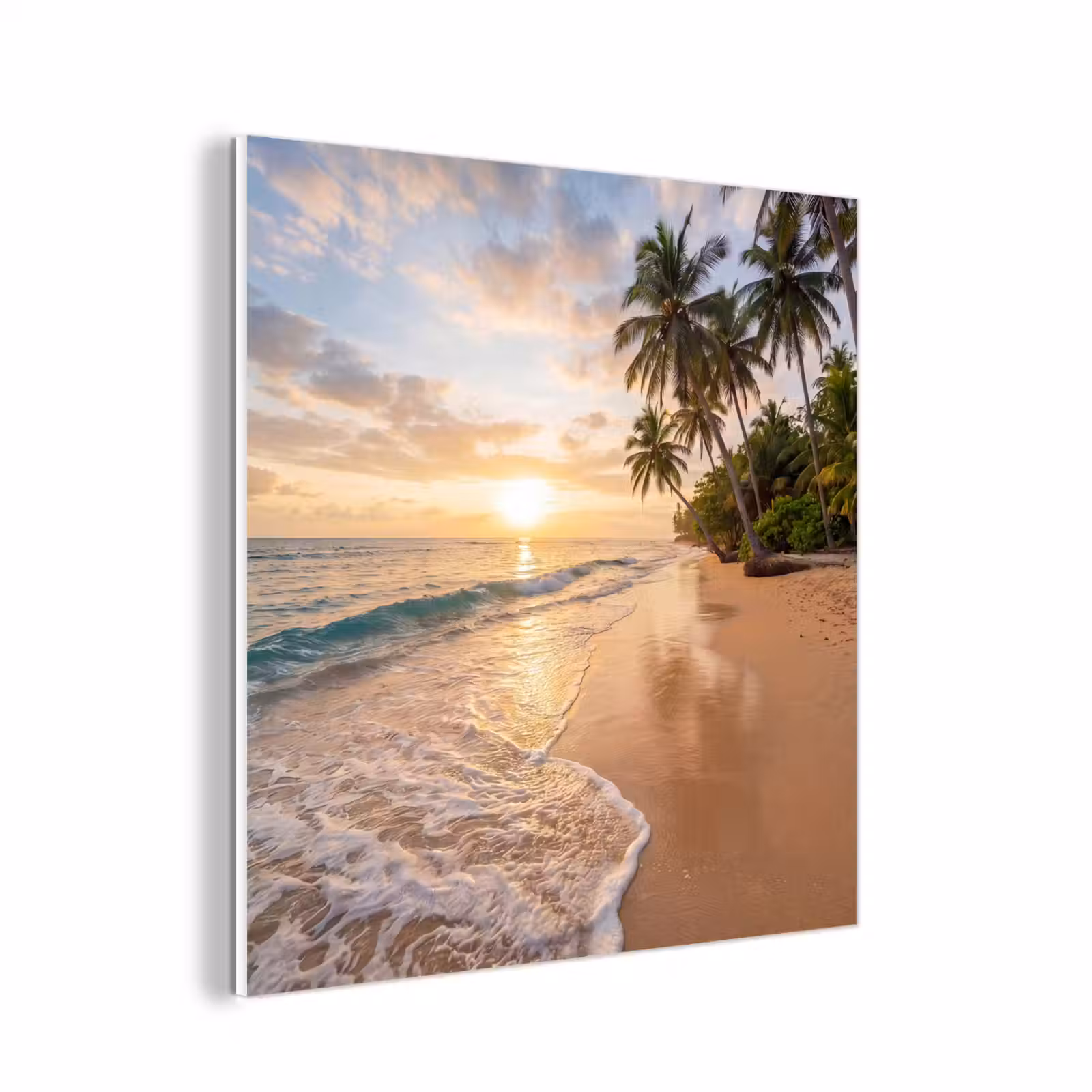 Forex - Strand - Zonsondergang - Tropisch - Natuur - Goud — 1