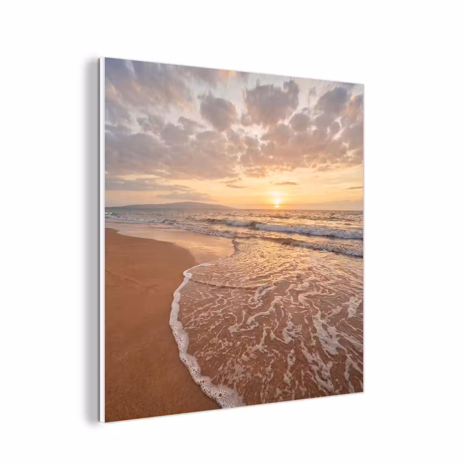 Forex - Zee - Kustlijn - Wolken - Landschap - Oranje — 1