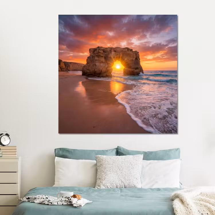 Forex - Kust - Rots - Zonsondergang - Zee - Natuur — 2