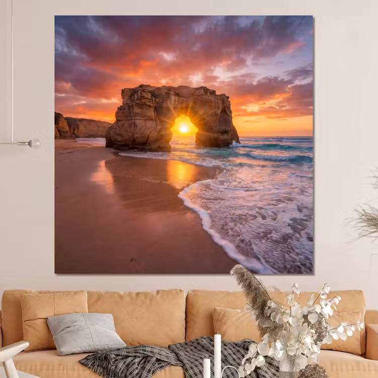 Forex - Kust - Rots - Zonsondergang - Zee - Natuur — 4