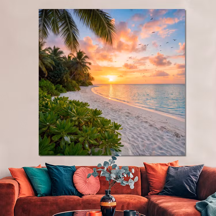 Forex - Strand - Zonsondergang - Palmbomen - Tropisch - Natuur — 3