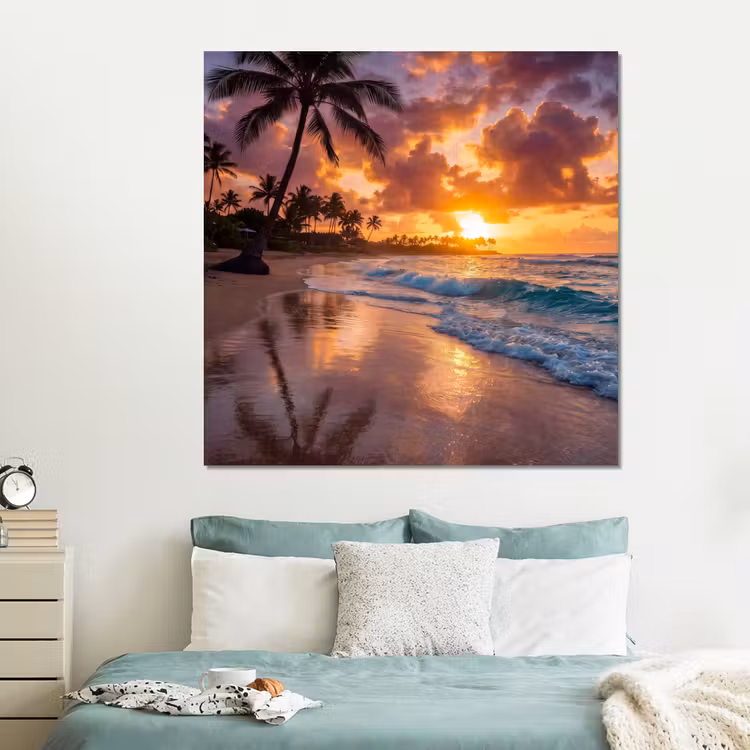 Forex - Strand - Zonsopgang - Tropisch - Natuur - Oranje — 2