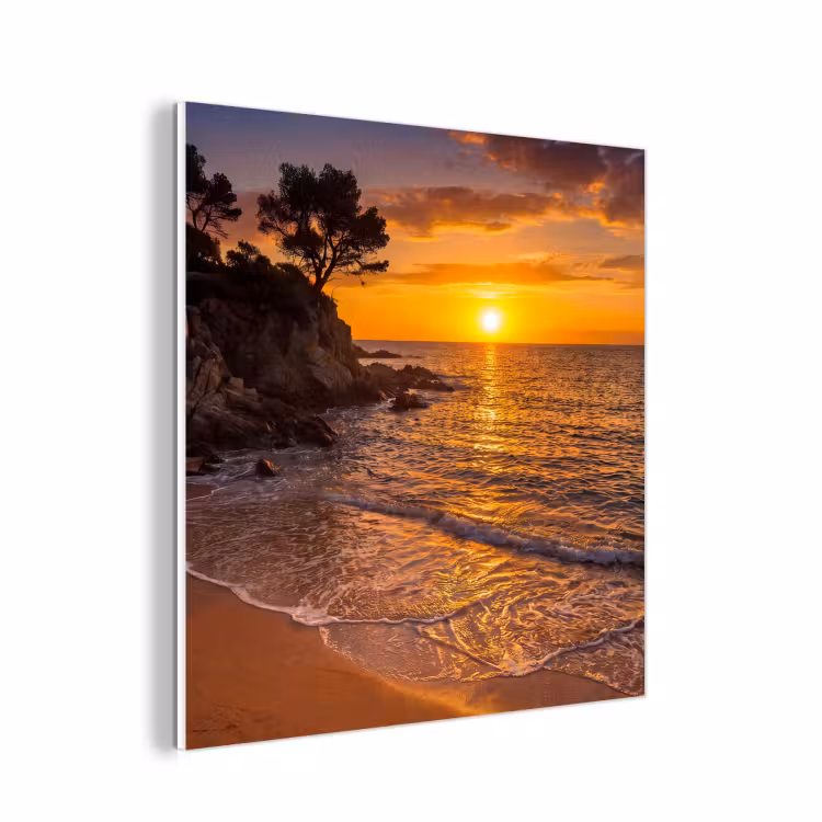 Forex - Zee - Kust - Zonsondergang - Natuur - Oranje — 1