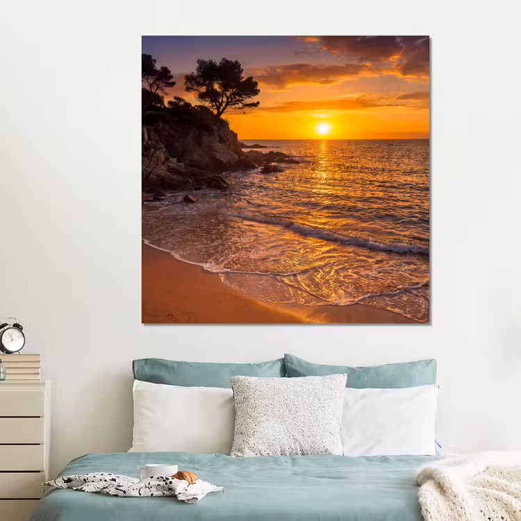 Forex - Zee - Kust - Zonsondergang - Natuur - Oranje — 2
