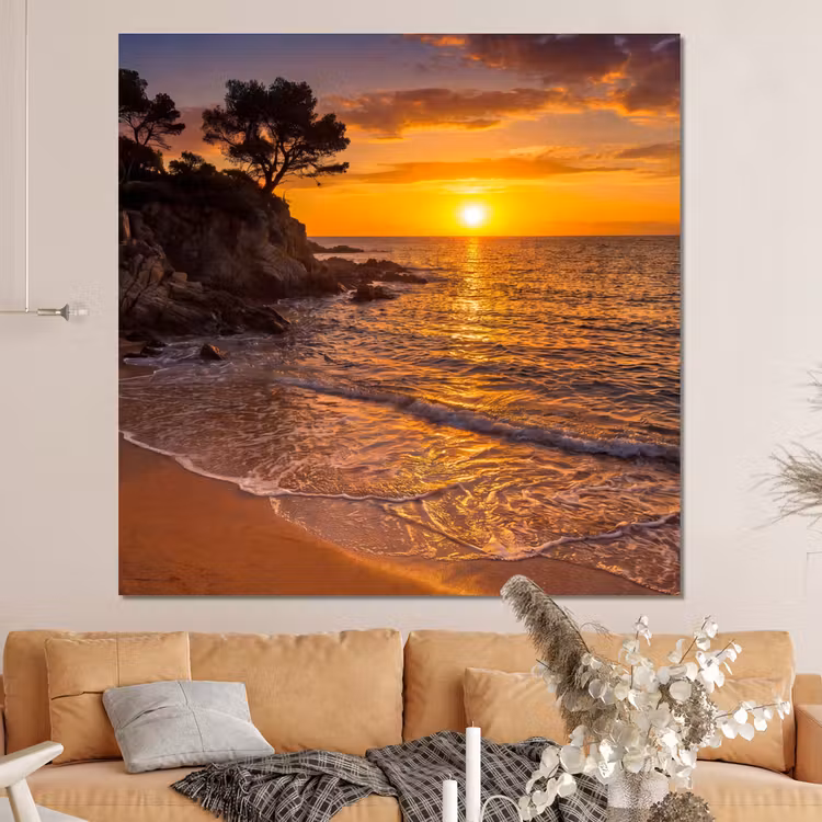 Forex - Zee - Kust - Zonsondergang - Natuur - Oranje — 4