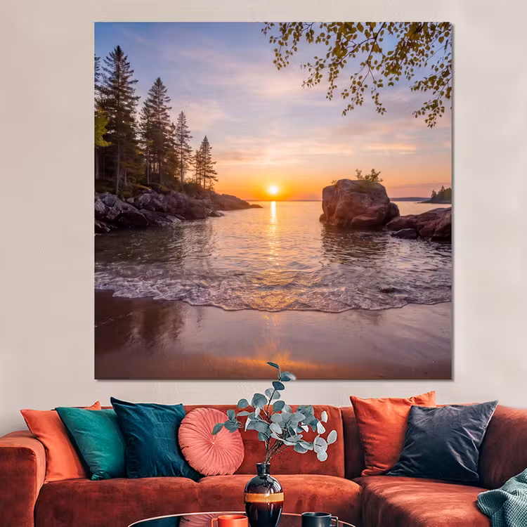 Forex - Zonsondergang - Kust - Water - Natuur - Oranje — 3