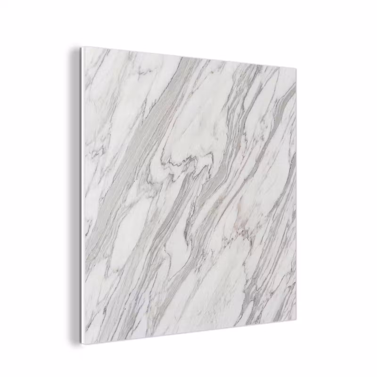 Forex - Marmer - Wit - Grijs - Structuur - Modern — 1