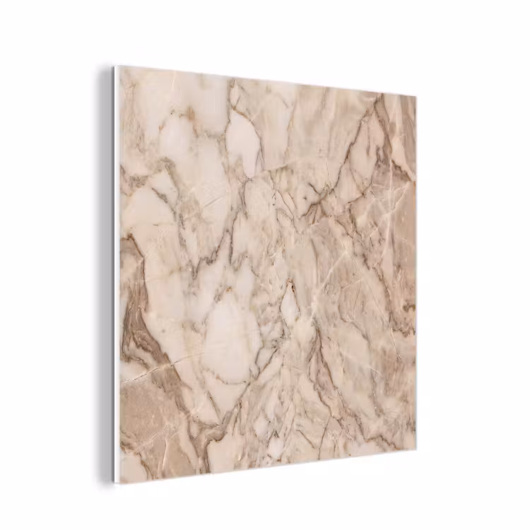 Forex - Marmer - Aderen - Textuur - Beige - Modern — 1