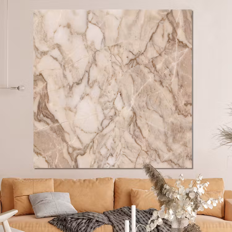 Forex - Marmer - Aderen - Textuur - Beige - Modern — 4