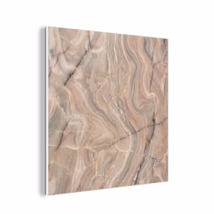 Forex - Marmer - Patroon - Abstract - Beige - Groen — 1