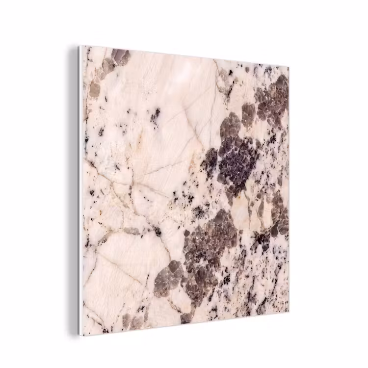 Forex - Natuursteen - Patroon - Abstract - Beige - Grijs — 1