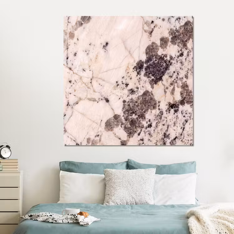 Forex - Natuursteen - Patroon - Abstract - Beige - Grijs — 2