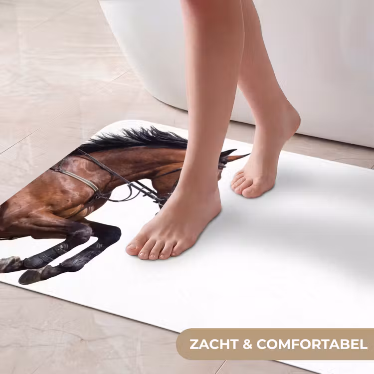 Badmat - Paard - Springen - Modern — 5