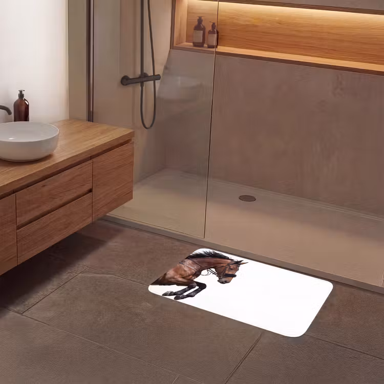Badmat - Paard - Springen - Modern — 6