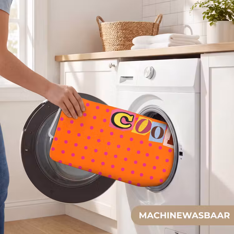 Badmat - Cool - Stippen - Oranje — 7