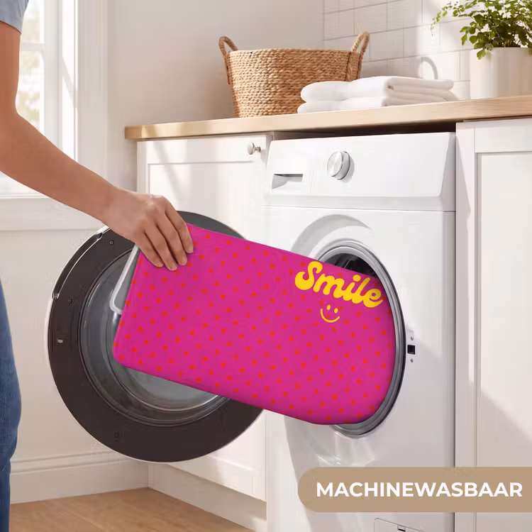 Badmat - Smile - Stippen - Roze — 7