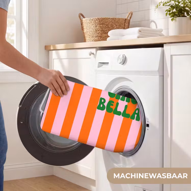 Badmat - Strepen - Oranje - Verticaal - Ciao bella — 7