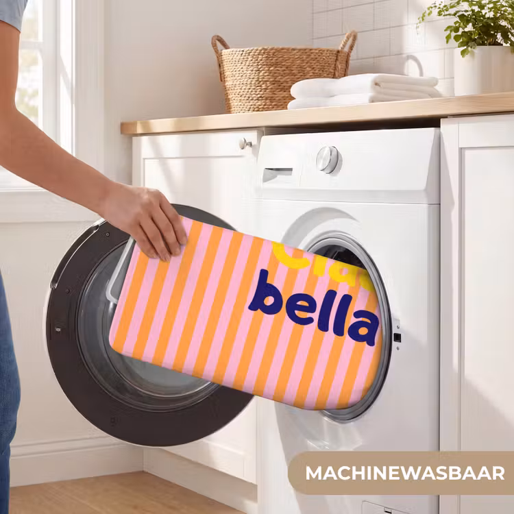 Badmat - Verticaal - Strepen - Oranje - Ciao bella — 7