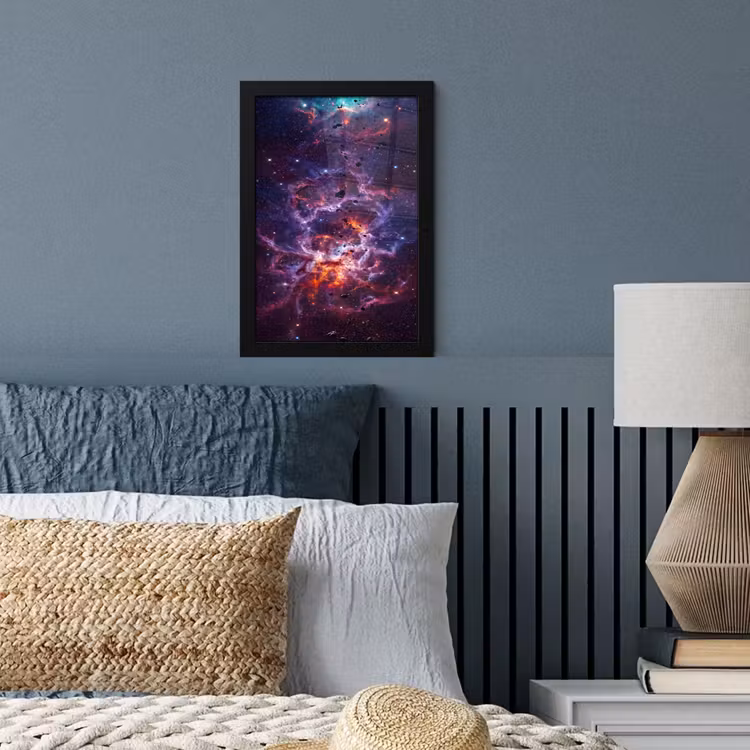 Poster met lijst - Space - Stars - Abstract - Colorful — 3