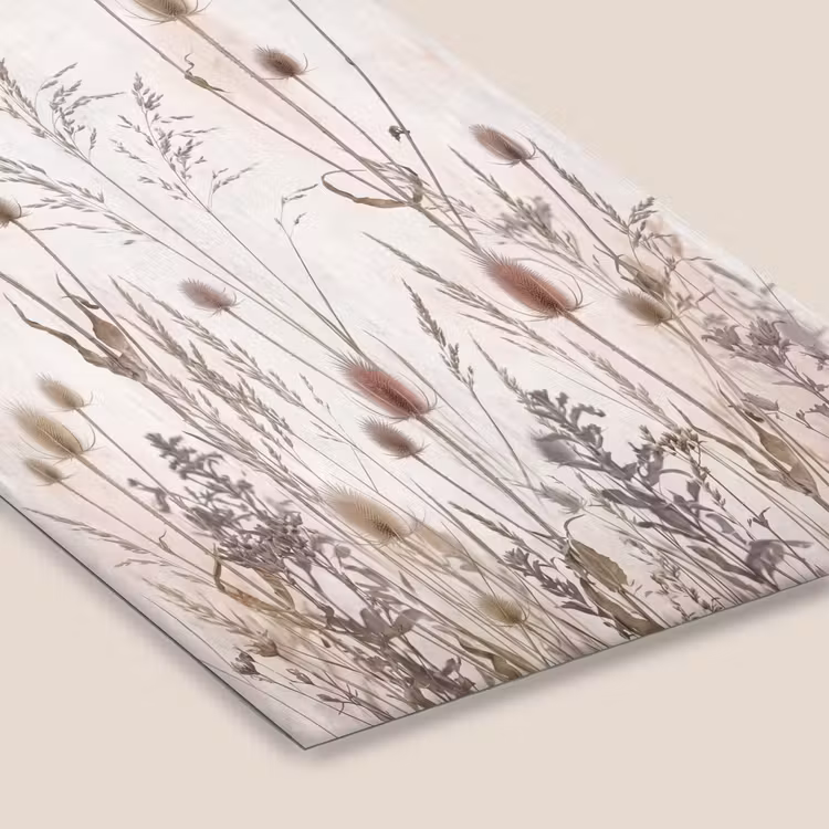 Poster met lijst - Weidebloemen - Design - Sepia — 7