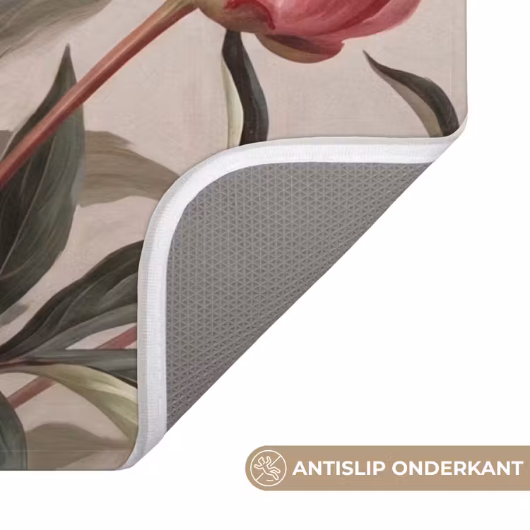 Badmat - Pioenrozen - Boeket - Roze — 3