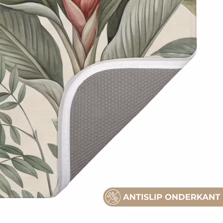 Badmat - Tropisch - Planten - Modern - Groen — 3