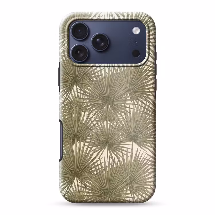 Telefoonhoesje Toughcase - Blad - Tropisch - Patroon - Natuur - Groen — 1