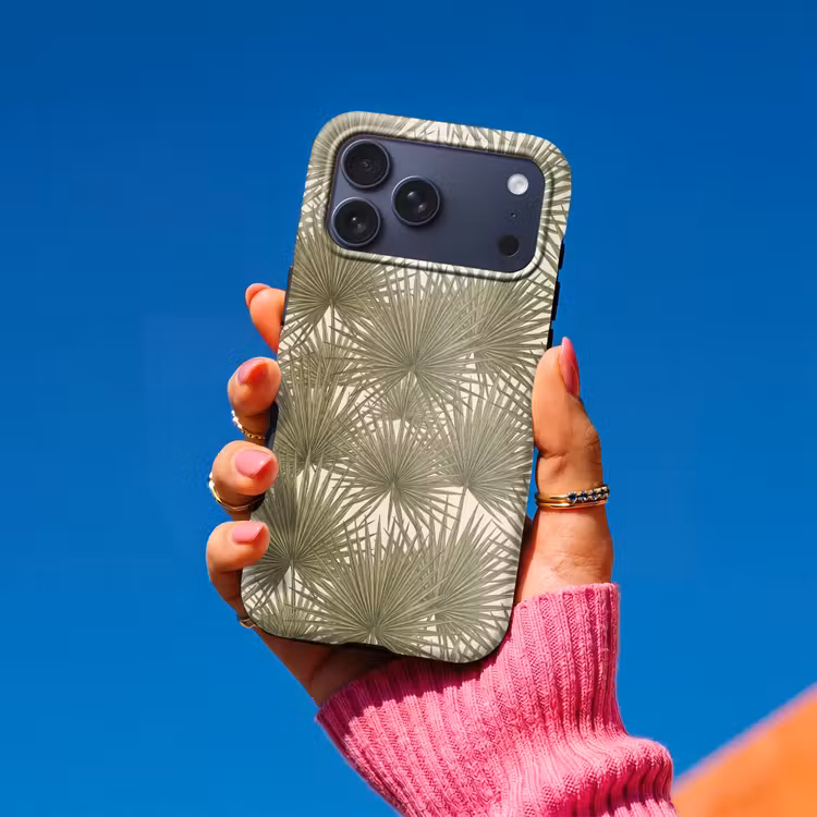 Telefoonhoesje Toughcase - Blad - Tropisch - Patroon - Natuur - Groen — 2