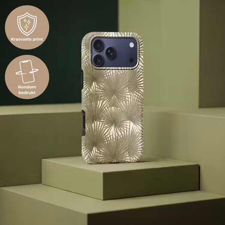 Telefoonhoesje Toughcase - Blad - Tropisch - Patroon - Natuur - Groen — 7
