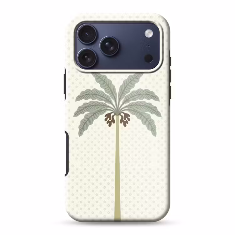 Telefoonhoesje Toughcase - Boom - Bladeren - Groen - Decoratief - Beige — 1