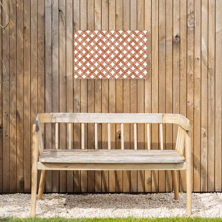 Buiten canvas - Geometrisch - Cirkels - Modern - Terracotta — 3