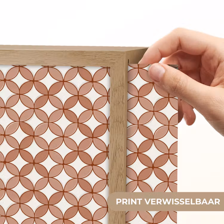 Lightbox - Wandlamp - Geometrisch - Cirkels - Modern - Terracotta — 6