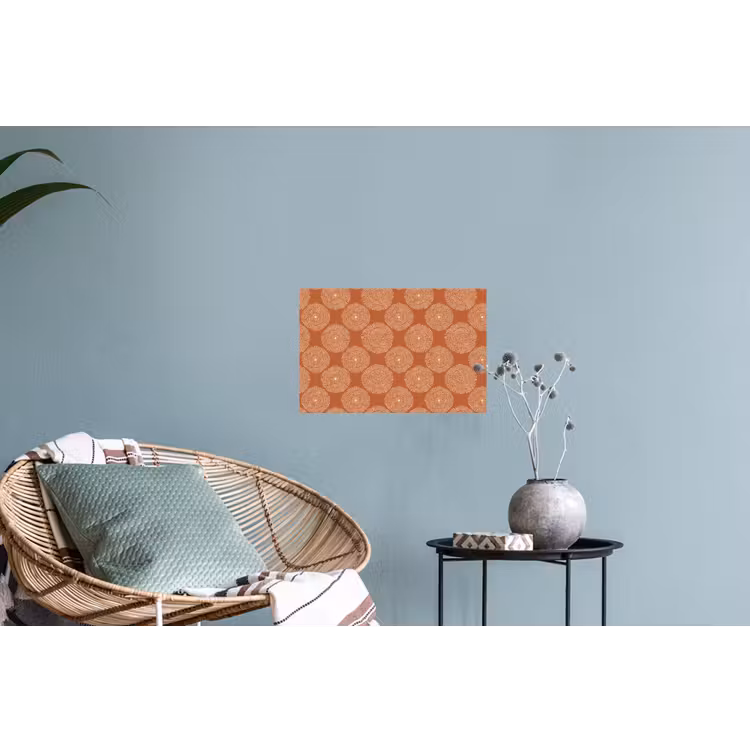 Muursticker - Cirkels - Grafisch - Patroon - Terracotta — 4