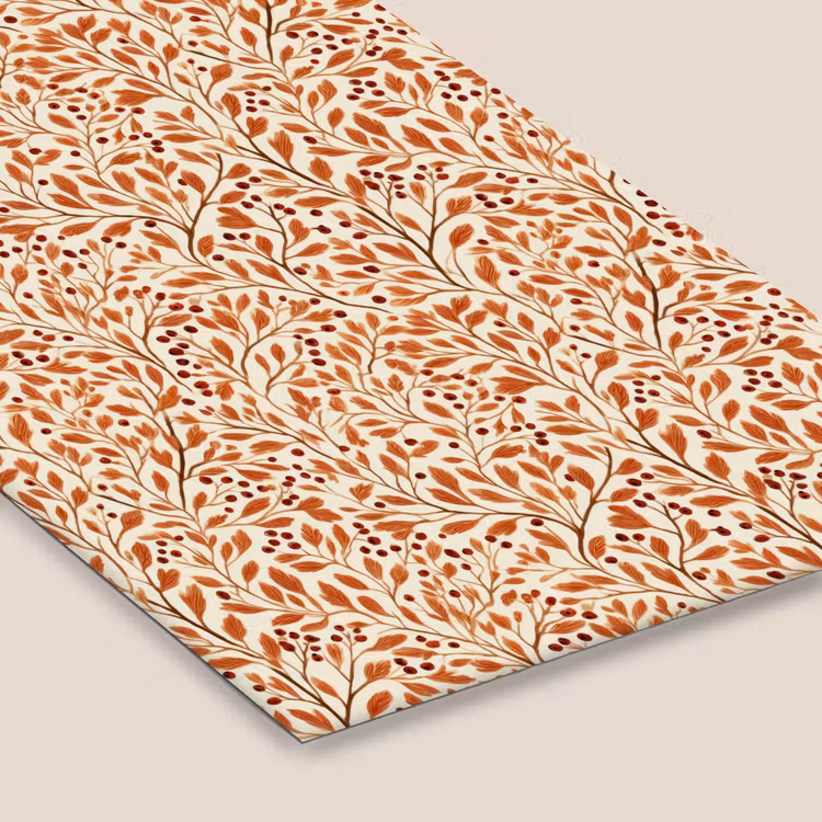 Poster met lijst - Bladeren - Botanisch - Terracotta — 7