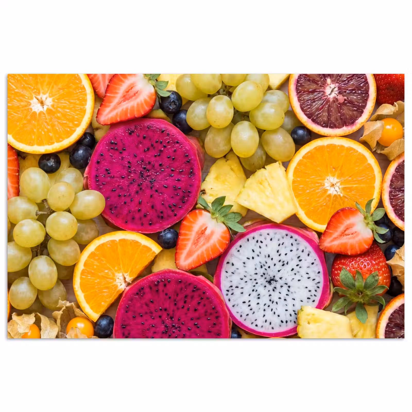Poster - Fruit - Assortiment - Kleurrijk - Gezondheid — 1