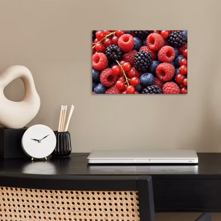 Poster - Bessen - Mix - Vers - Eten - Kleurrijk — 2