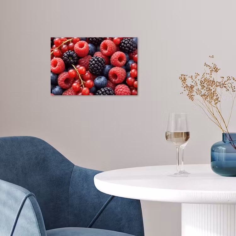 Poster - Bessen - Mix - Vers - Eten - Kleurrijk — 4